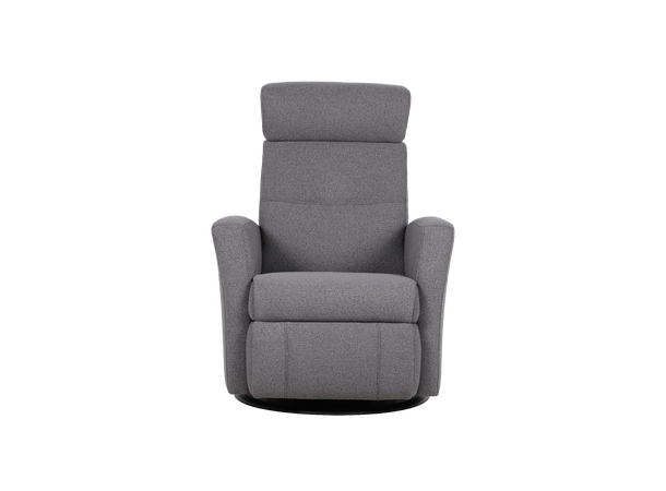 Regento recliner med just.nakke, H2 Tekstil, Loop Graphite 