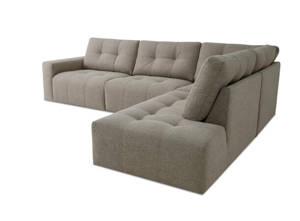 Cadiz hjørnesofa, PG1 Åpen ende, Høyre, Brego 9 capuccino 