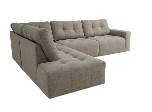 Cadiz hjørnesofa, PG1 Åpen ende, Venstre, Brego 9 capuccino 