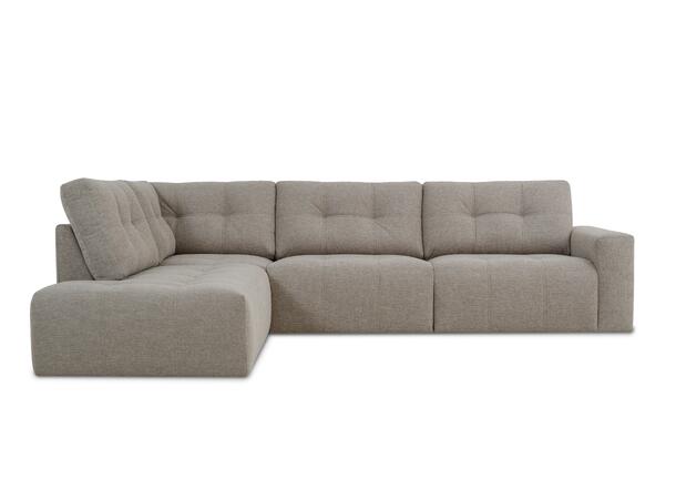 Cadiz hjørnesofa, PG1 Åpen ende, Venstre, Brego 9 capuccino 