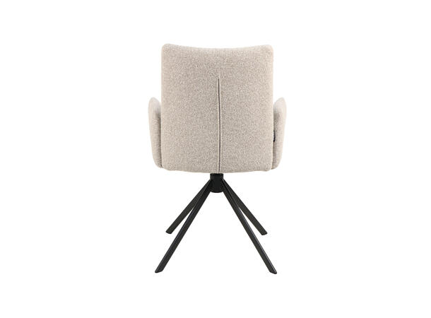 Ada spisestol m/arm Gyng og sving, 120 Beige 