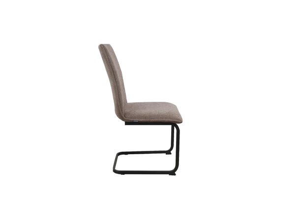 Camilla spisestol, Truffle Brunt tekstil, C-understell 