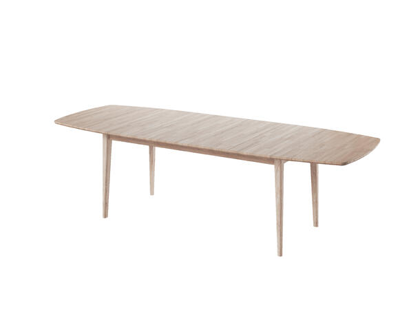 Casø Alva Spisebord, 180x100x75 cm Hvitoljet eik 
