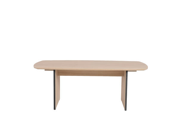 Casø Broholm sofabord m/lameller 135x75x50cm, Hvitoljet eik 