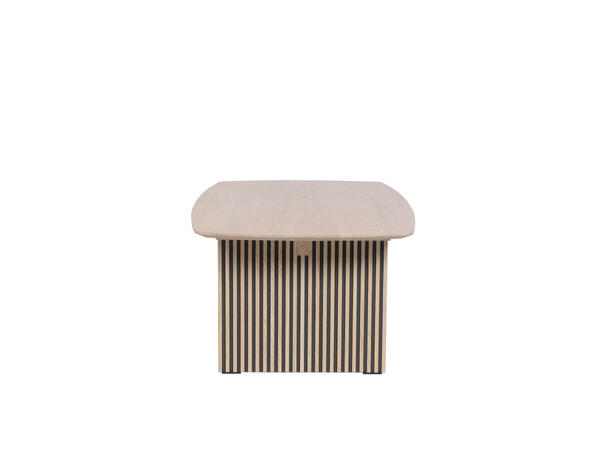 Casø Broholm sofabord m/lameller 135x75x50cm, Hvitoljet eik 
