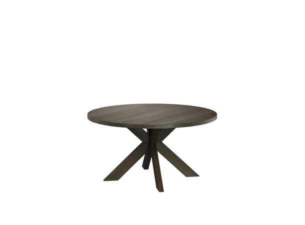 Casø Gro spisebord, Ø120 Røkt eik, treben 