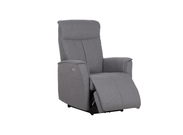 Dapper El. recliner Zero Gravity, H2 Tekstil, Loop Graphite 