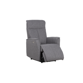 Dapper El. recliner Zero Gravity, H2 Tekstil, Loop Graphite