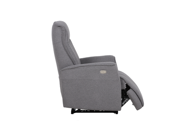 Dapper El. recliner Zero Gravity, H2 Tekstil, Loop Graphite 