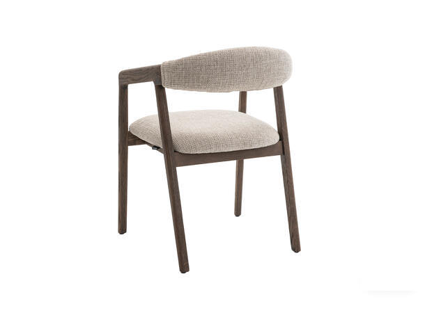 Sara spisestol, Santi 110, Beige Røkt eik understell 