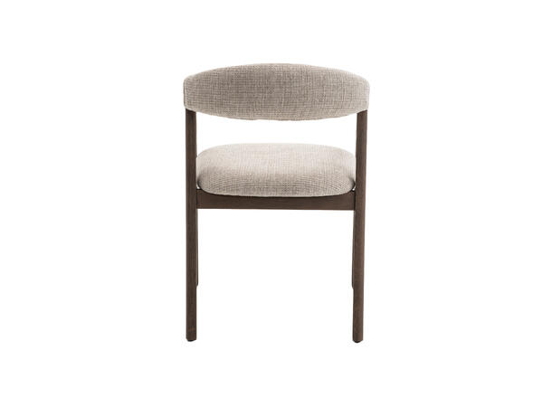 Sara spisestol, Santi 110, Beige Røkt eik understell 