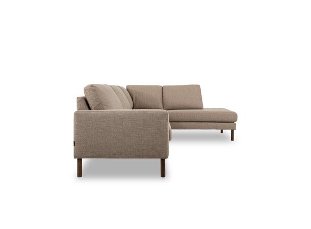 Chelsea 2R hjørnesofa, PG1 Åpen ende, Høyre, Honor Light brown 