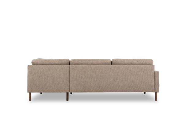 Chelsea 2R hjørnesofa, PG1 Åpen ende, Høyre, Honor Light brown 