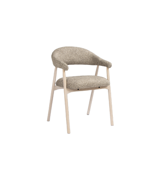 Eli spisestol, Leo 32 Brun Hvitoljet eik ben