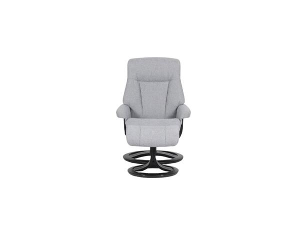 Atlanta hvilestol m/krakk, Medium, H2 Tekstil, Ultra Nickel 