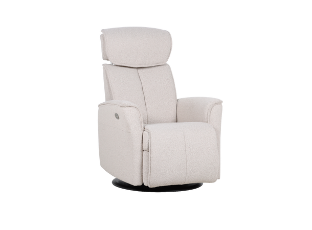 Commander El. recliner, H2 Tekstil, Loop Beige 