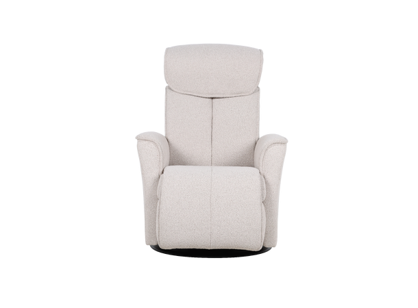 Commander El. recliner, H2 Tekstil, Loop Beige 