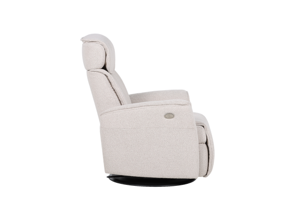 Commander El. recliner, H2 Tekstil, Loop Beige 
