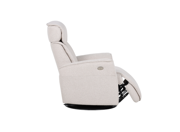 Commander El. recliner, H2 Tekstil, Loop Beige 