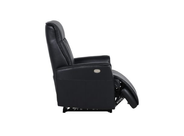 Dapper El. recliner Zero Gravity, H2 Hud/PVC, Essenza Nero 