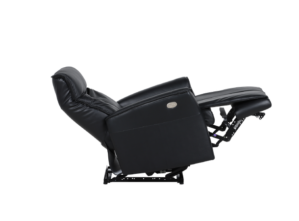 Dapper El. recliner Zero Gravity, H2 Hud/PVC, Essenza Nero 