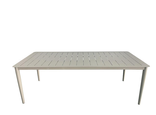 Sintra spisebord, 220x95 cm Aluminium 
