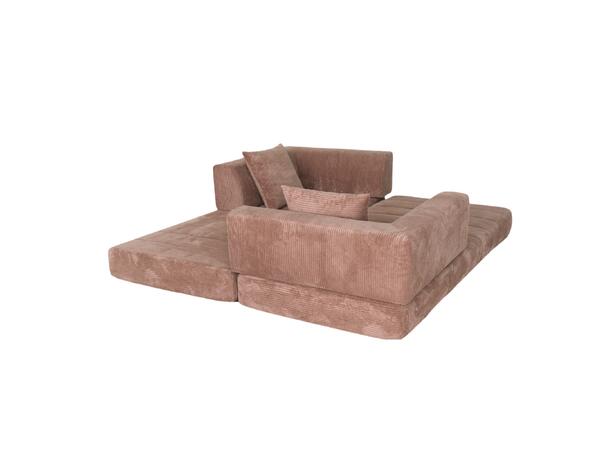 Compact Sovesofa, Dessin 181/02 brun 
