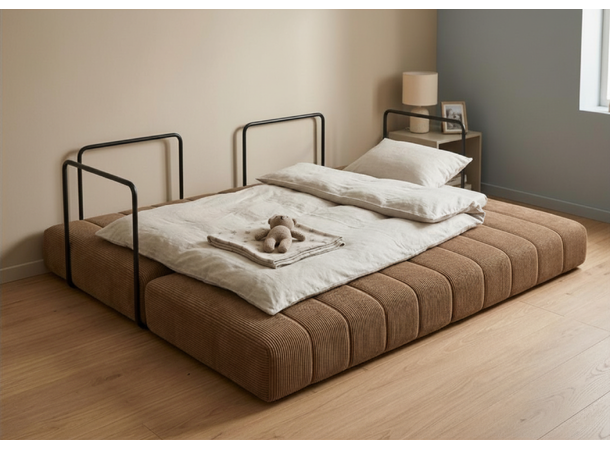 Compact Sovesofa, Dessin 181/02 brun 