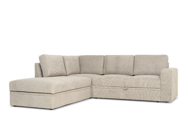 Emma hjørnesofa, PG1 Åpen ende, Venstre,Enter 5/1 light brown 