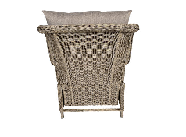 Koster Reclinersett, Naturflett 2 stoler m/pall + bord 