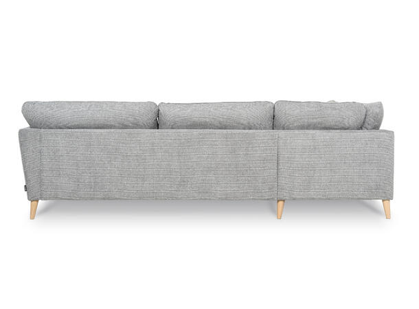 Paris hjørnesofa, PG1 Åpen ende, Høyre, Enter 3 grey 