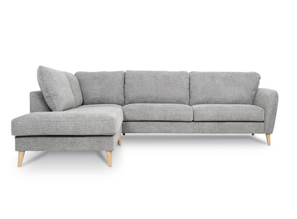 Paris hjørnesofa, PG1 Åpen ende, Venstre, Enter 3 grey 