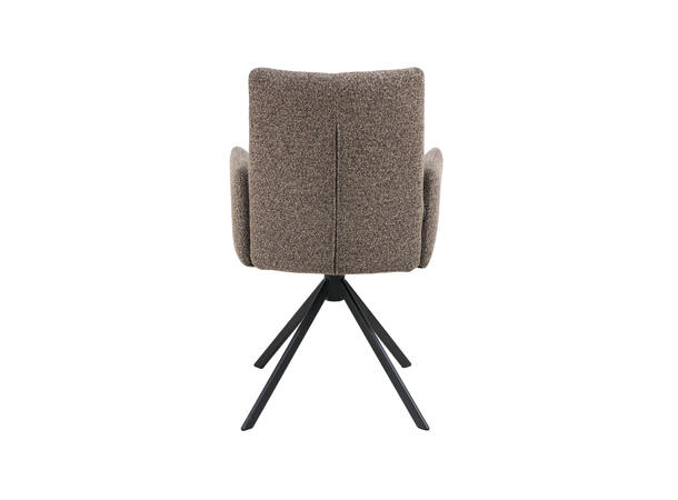 Ada spisestol m/arm Gyng og sving, 400 Brown 