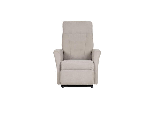 Admiral recliner m/løft, H2 Hud/PVC Nero 