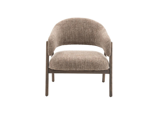 Alma loungestol, Santi 440, Brun Røkt eik understell 