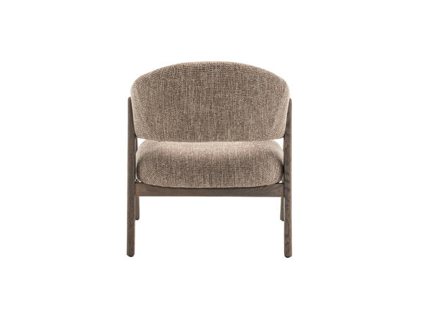 Alma loungestol, Santi 440, Brun Røkt eik understell 