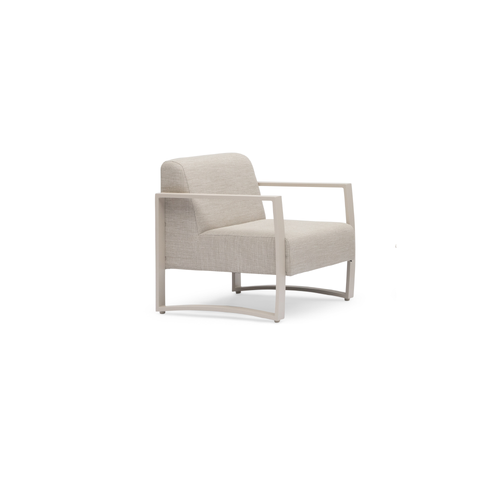 Almeria stol Quick dry, beige ramme/beige tekstil