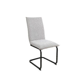 Camilla spisestol, Toffee Beige tekstil, C-understell