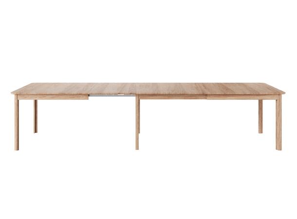 Casø Even Spisebord, 200/353(506)x100cm Inkl. 3 klaffer i finér, Naturoljet eik 