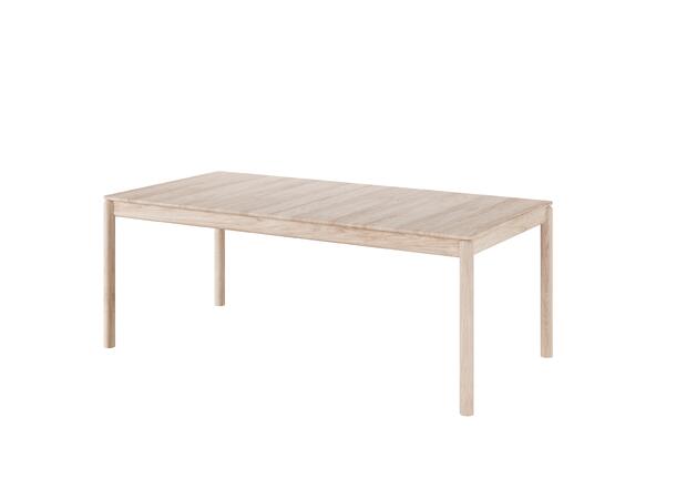 Casø Silhuet Spisebord, 200x100x75 cm Hvitoljet eik 