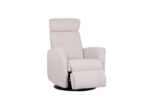 Regento recliner med just.nakke, H2 Tekstil, Loop Beige 