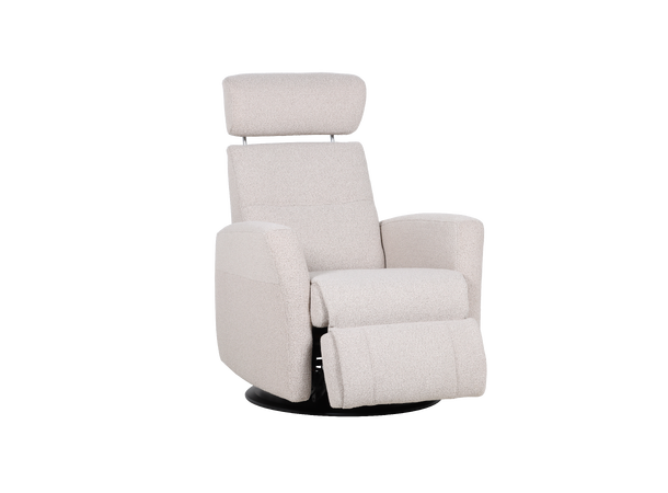 Regento recliner med just.nakke, H2 Tekstil, Loop Beige 