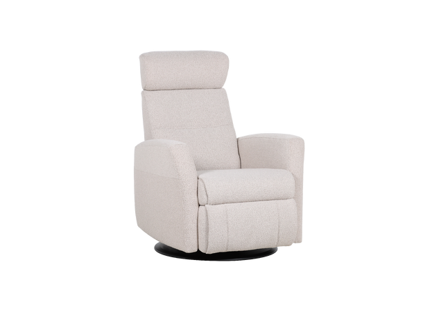 Regento recliner med just.nakke, H2 Tekstil, Loop Beige 