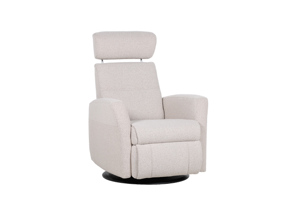 Regento recliner med just.nakke, H2 Tekstil, Loop Beige 