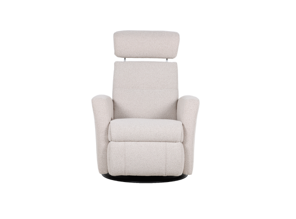 Regento recliner med just.nakke, H2 Tekstil, Loop Beige 