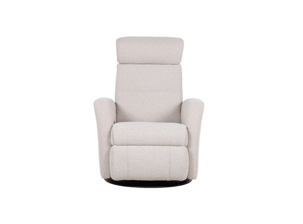 Regento recliner med just.nakke, H2 Tekstil, Loop Beige 