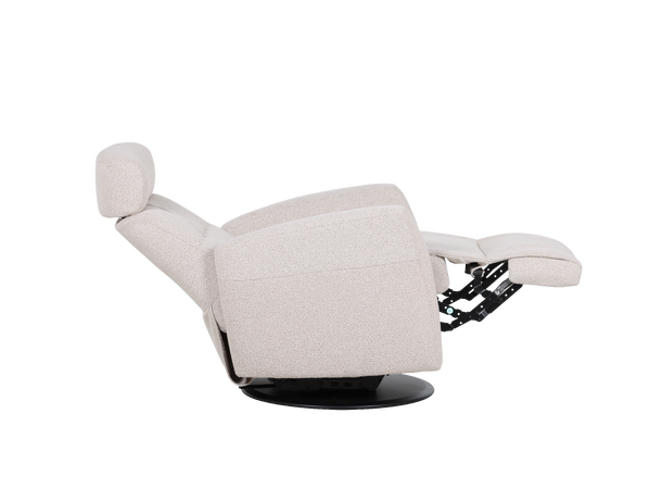 Regento recliner med just.nakke, H2 Tekstil, Loop Beige 
