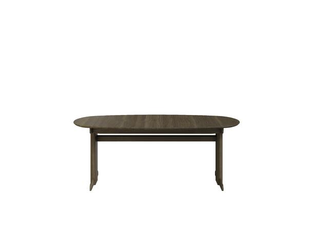 Casø Broholm spisebord 200x105x75 cm Røkt massiv eik 