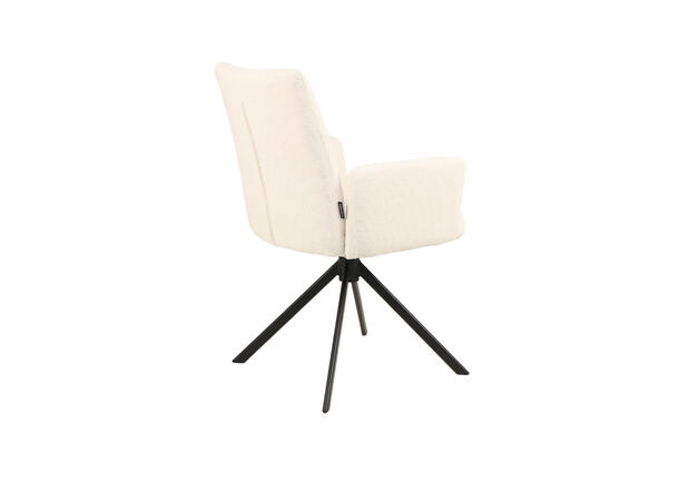 Ada spisestol m/arm Gyng og sving, 101 White 