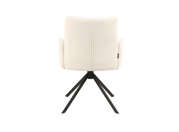 Ada spisestol m/arm Gyng og sving, 101 White 
